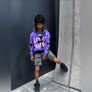 LOVE NBDY teen hoodie